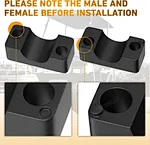 brake mounting block for Club Car